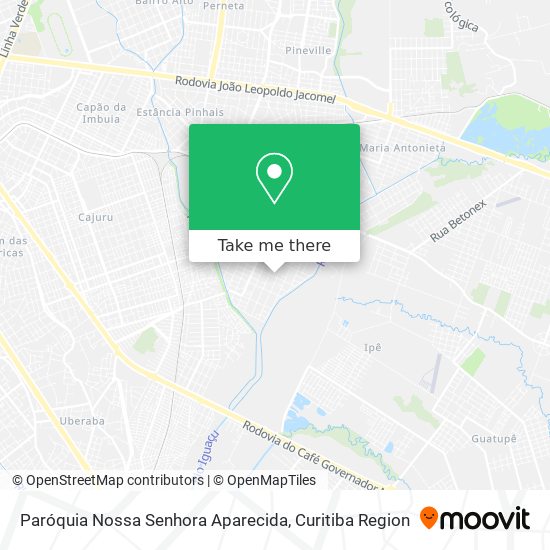 Paróquia Nossa Senhora Aparecida map