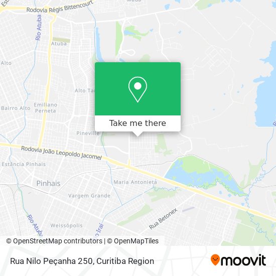 Rua Nilo Peçanha 250 map