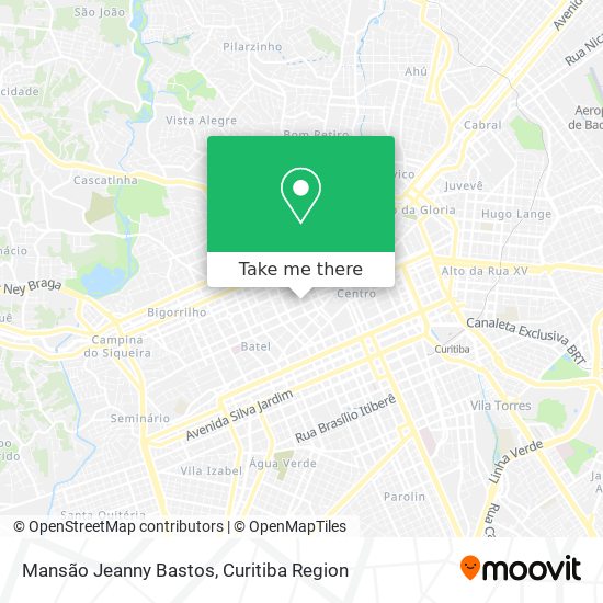 Mansão Jeanny Bastos map