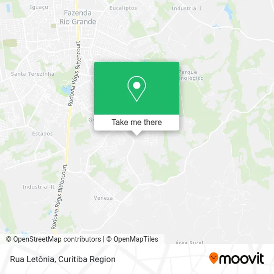 Rua Letônia map