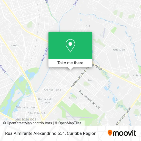 Rua Almirante Alexandrino 554 map