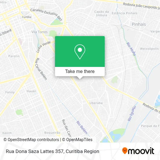 Rua Dona Saza Lattes 357 map