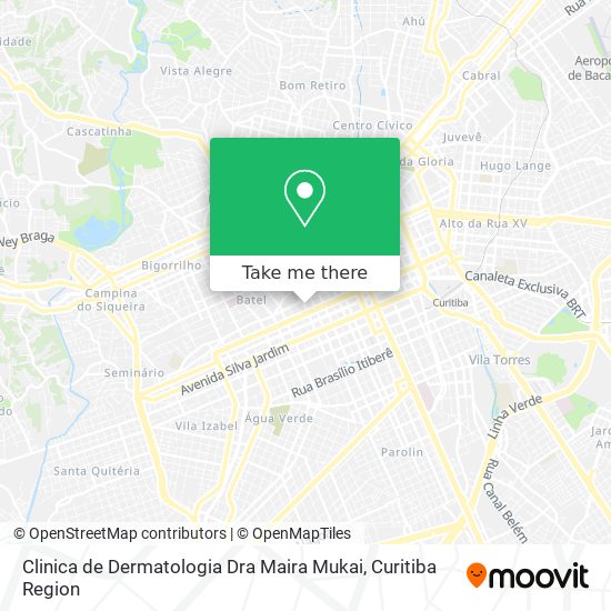 Mapa Clinica de Dermatologia Dra Maira Mukai