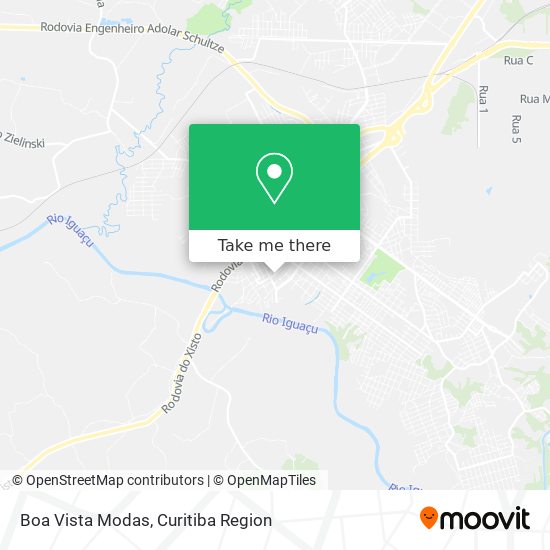 Boa Vista Modas map