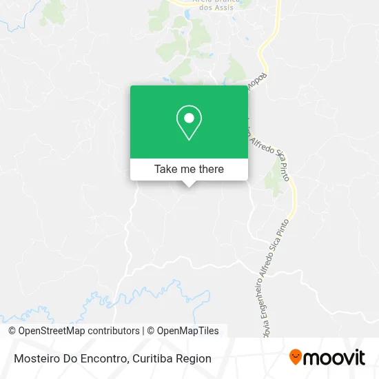 Mosteiro Do Encontro map