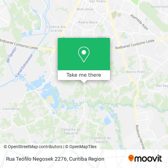 Rua Teófilo Negosek 2276 map