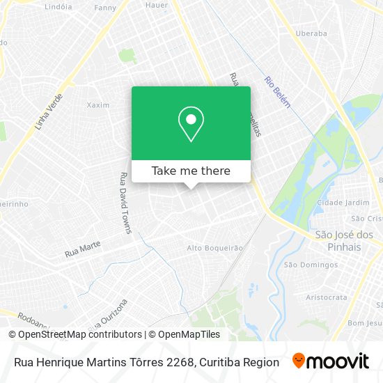 Rua Henrique Martins Tôrres 2268 map