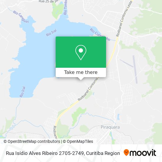 Rua Isídio Alves Ribeiro 2705-2749 map