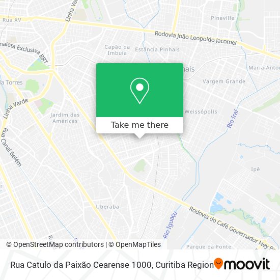 Rua Catulo da Paixão Cearense 1000 map