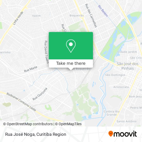 Mapa Rua José Noga