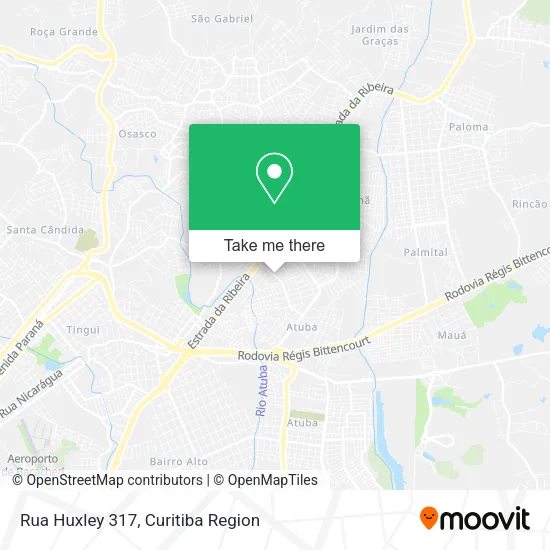 Rua Huxley 317 map