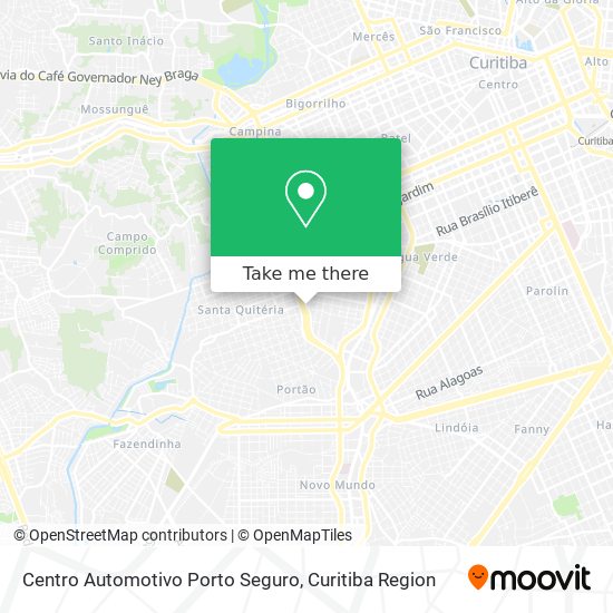 Centro Automotivo Porto Seguro map