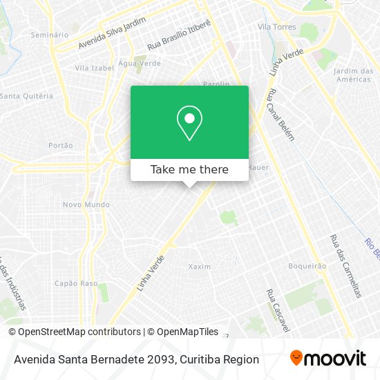 Avenida Santa Bernadete 2093 map
