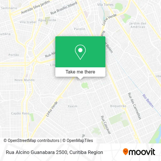 Rua Alcino Guanabara 2500 map