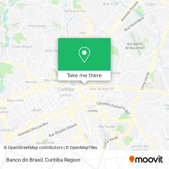 Mapa Banco do Brasil