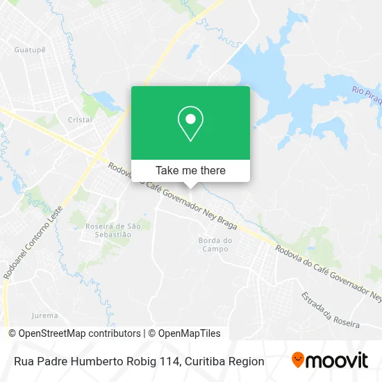 Rua Padre Humberto Robig 114 map