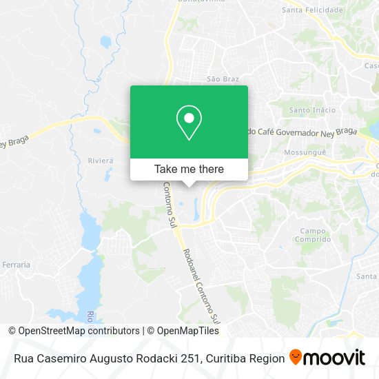 Rua Casemiro Augusto Rodacki 251 map