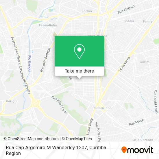 Rua Cap Argemiro M Wanderley 1207 map