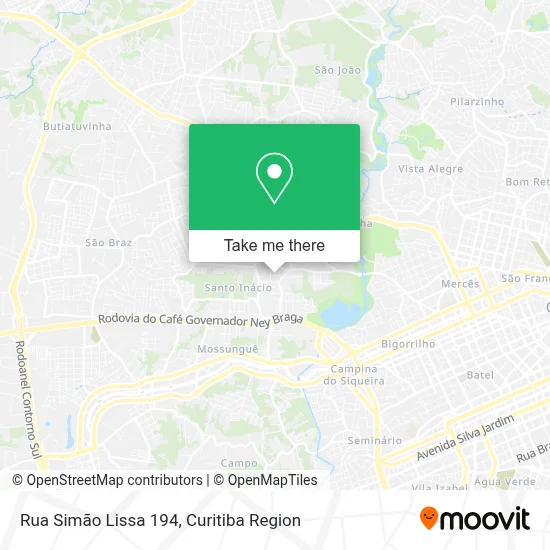 Rua Simão Lissa 194 map