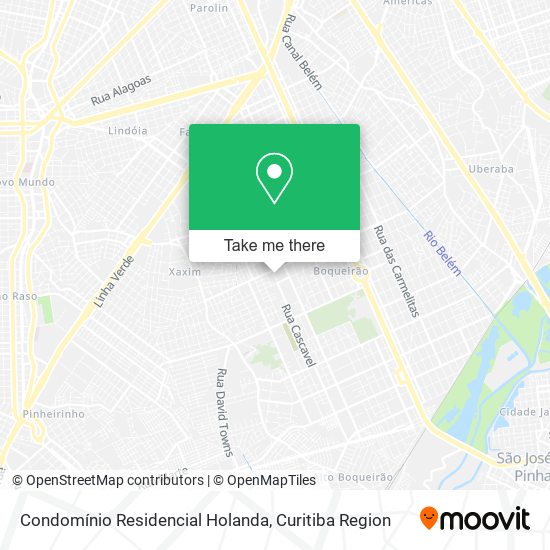 Condomínio Residencial Holanda map