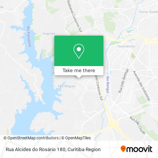 Rua Alcides do Rosário 180 map