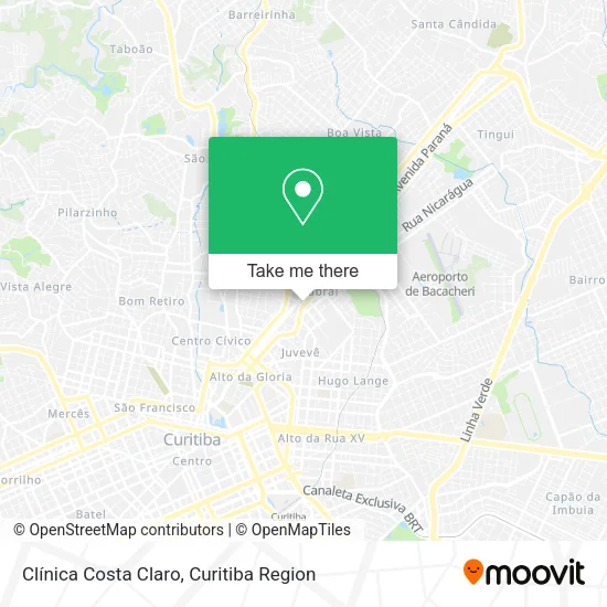 Clínica Costa Claro map