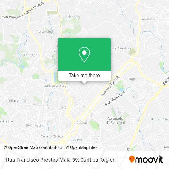 Rua Francisco Prestes Maia 59 map