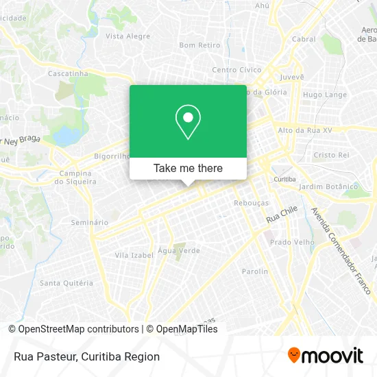 Rua Pasteur map