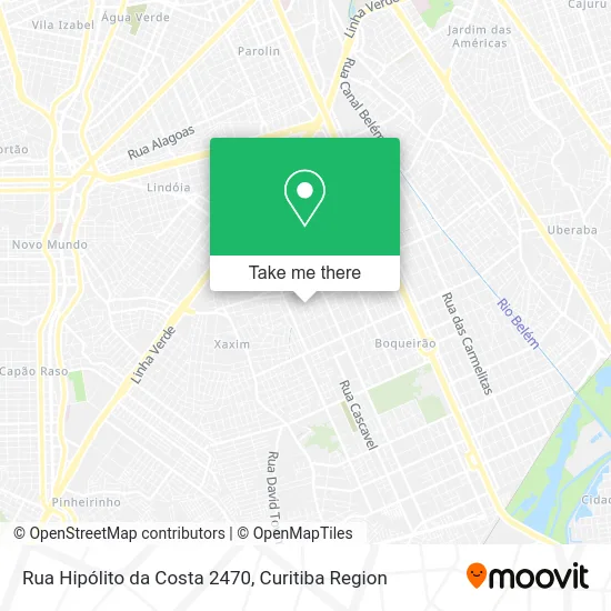 Rua Hipólito da Costa 2470 map