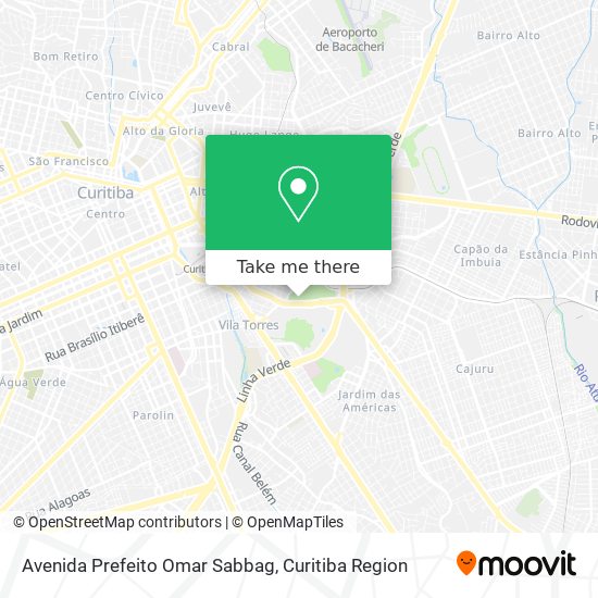 Avenida Prefeito Omar Sabbag map