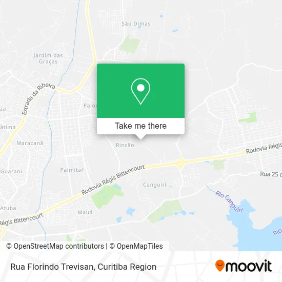 Rua Florindo Trevisan map