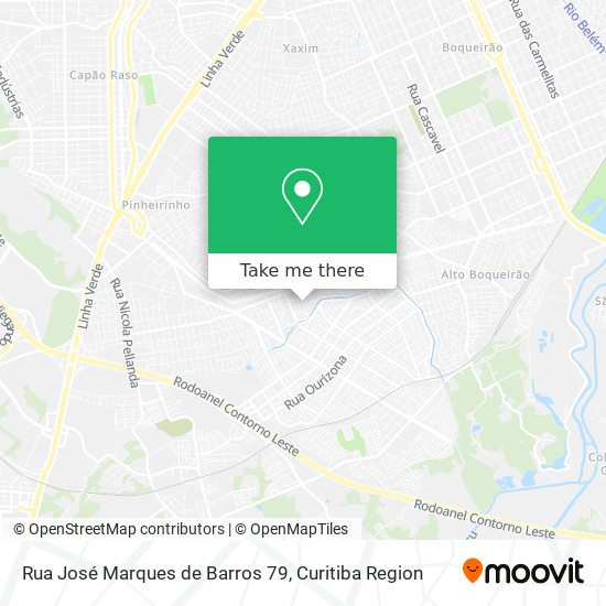 Rua José Marques de Barros 79 map
