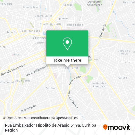 Rua Embaixador Hipólito de Araújo 619a map