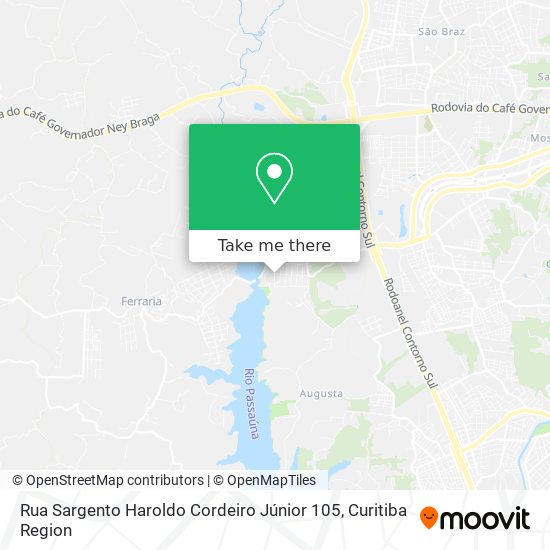 Rua Sargento Haroldo Cordeiro Júnior 105 map