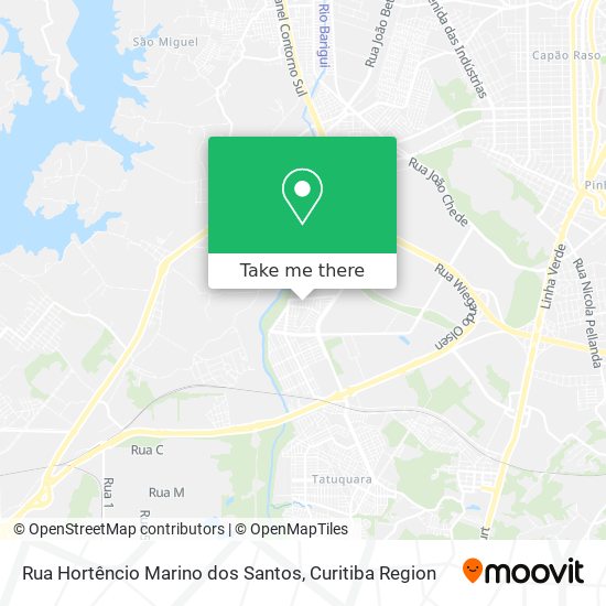 Rua Hortêncio Marino dos Santos map