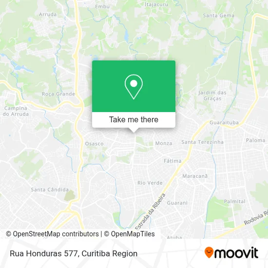 Rua Honduras 577 map