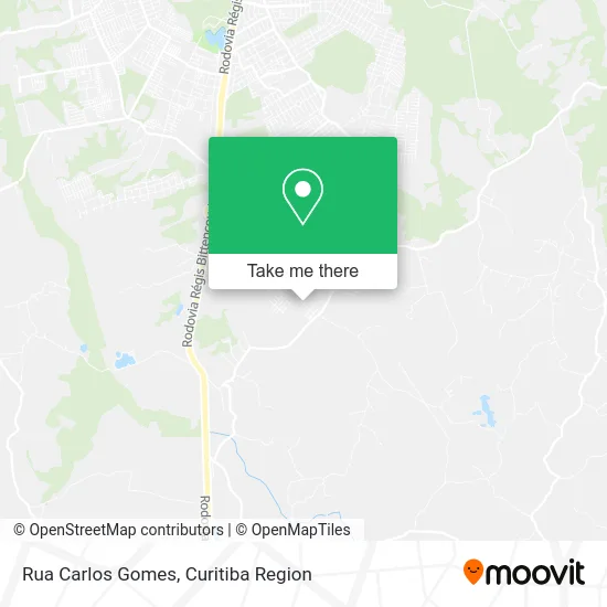 Rua Carlos Gomes map