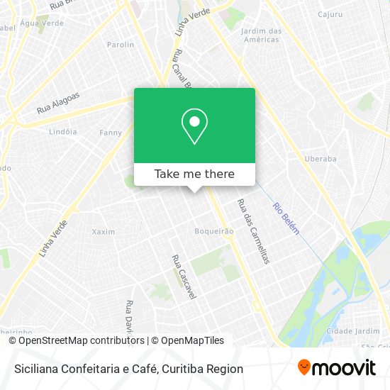 Siciliana Confeitaria e Café map