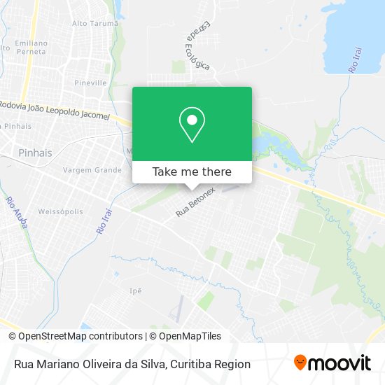 Rua Mariano Oliveira da Silva map