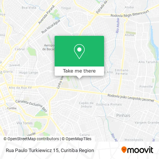 Rua Paulo Turkiewicz 15 map