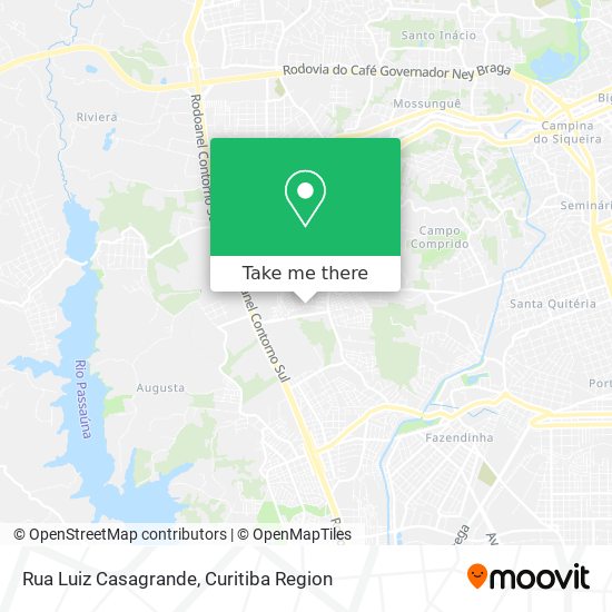 Rua Luiz Casagrande map