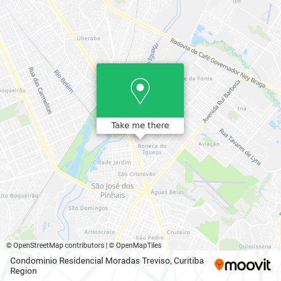 Condominio Residencial Moradas Treviso map
