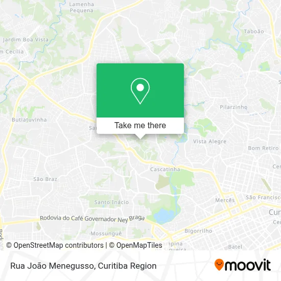 Rua João Menegusso map