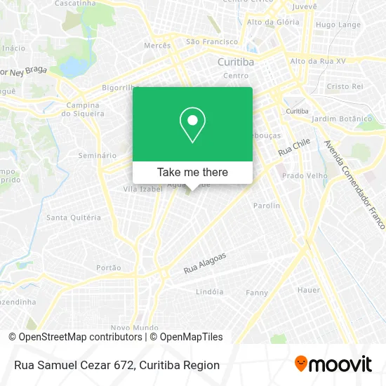 Rua Samuel Cezar 672 map