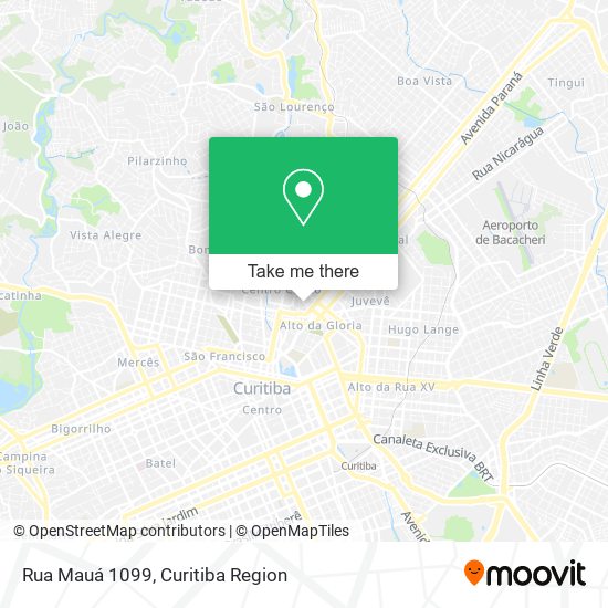 Rua Mauá 1099 map