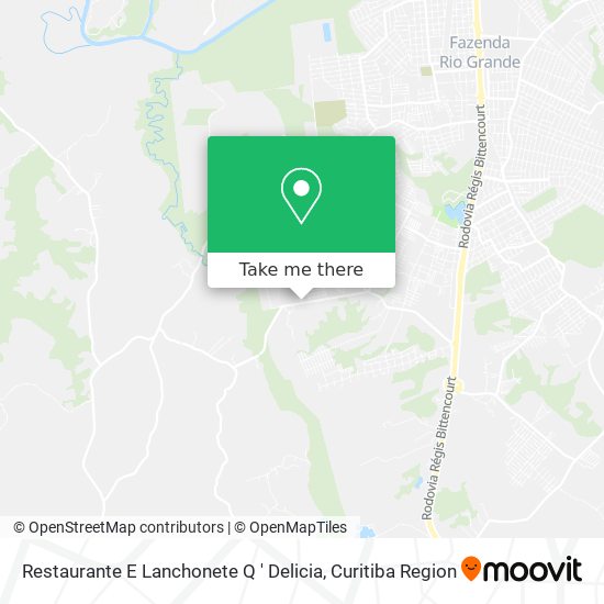 Restaurante E Lanchonete Q ' Delicia map