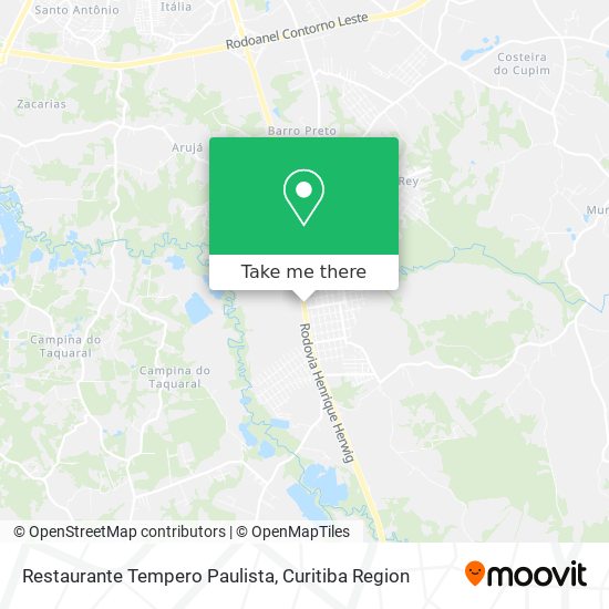 Restaurante Tempero Paulista map