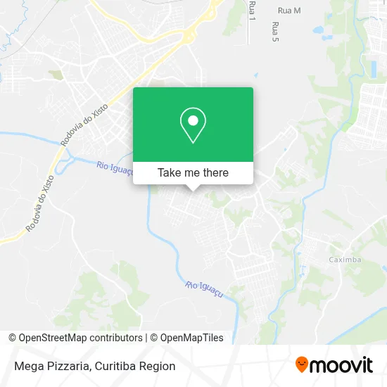 Mega Pizzaria map