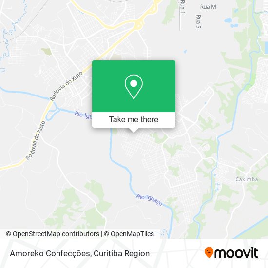 Amoreko Confecções map
