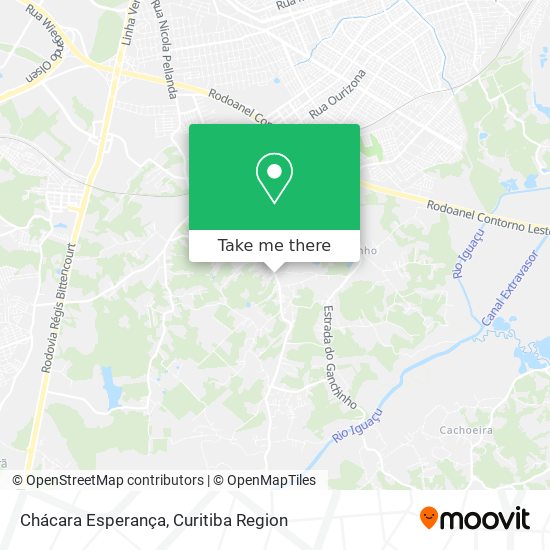 Chácara Esperança map